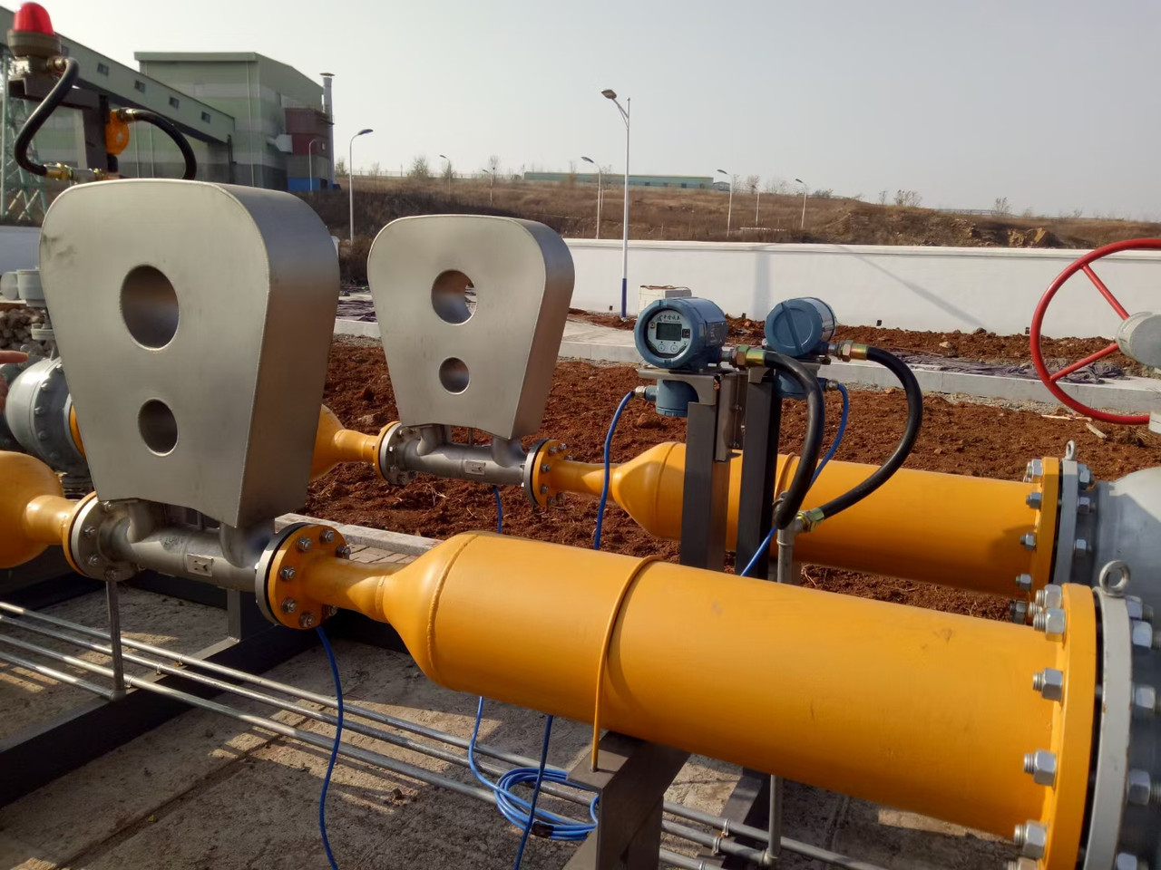 Mass Flow Meter Installation